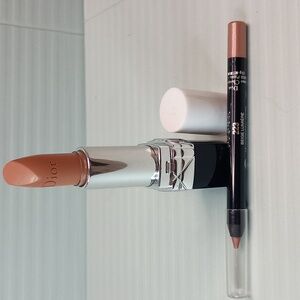 Dior Rouge Lipstick Refill #449 Dansante & Lipliner #223